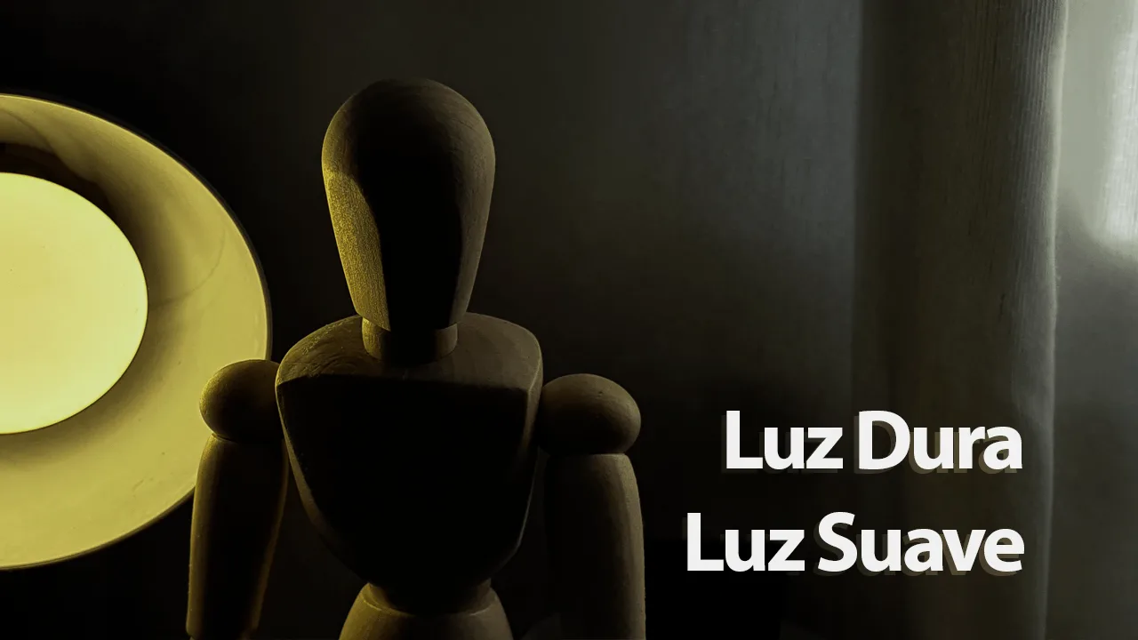 Luz Dura e Luz Difusa
