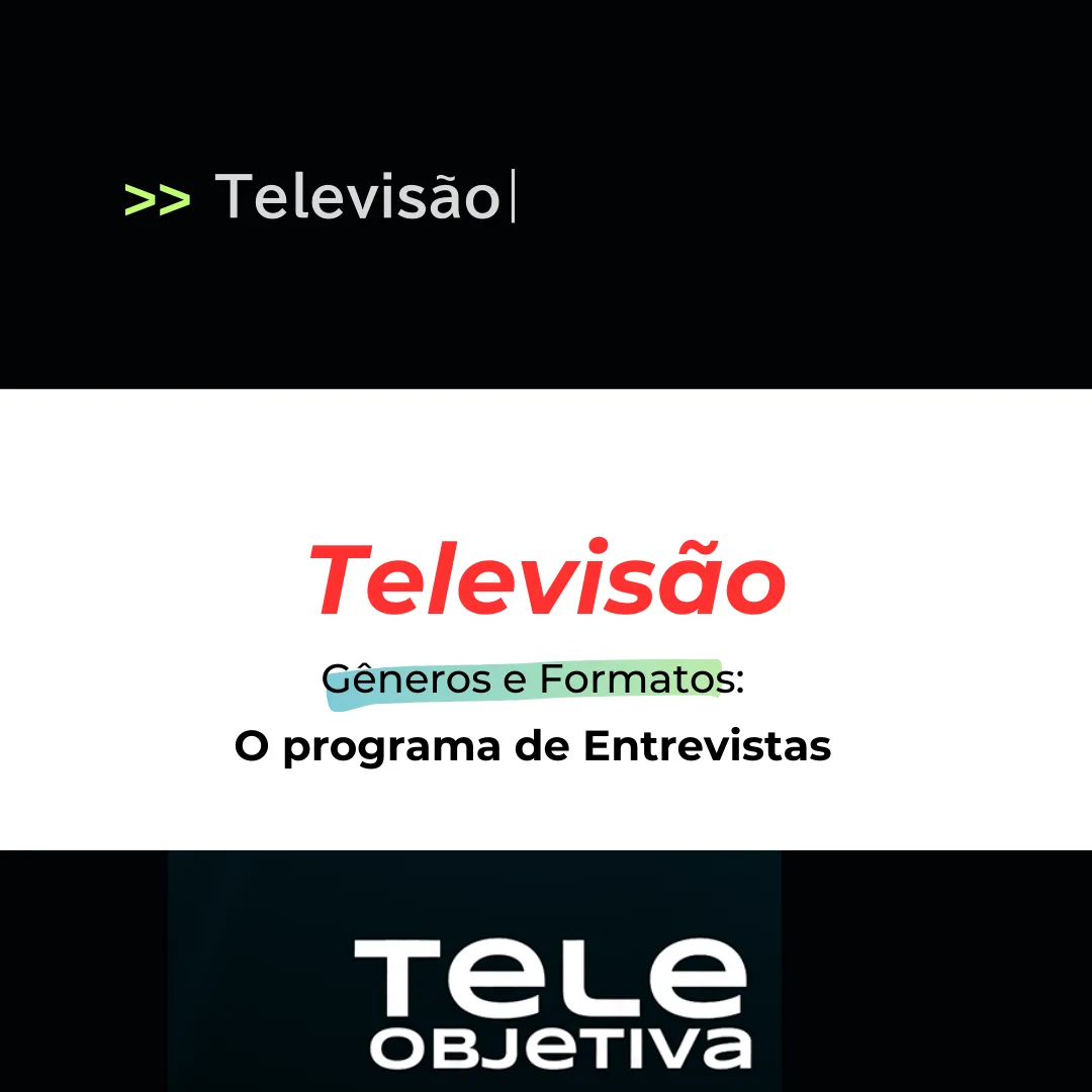 Arte do artigo - O que é o programa de entrevistas