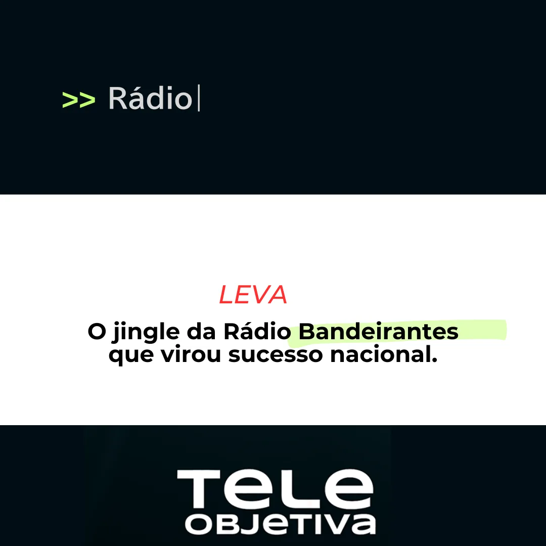 O jingle da Rádio Bandeirantes que virou sucesso nacional.