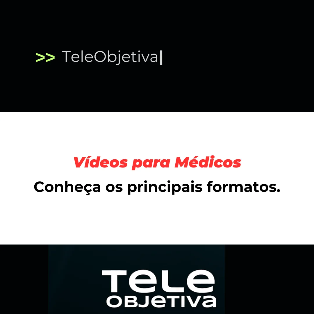 Vídeos para médicos: conheça os principais formatos