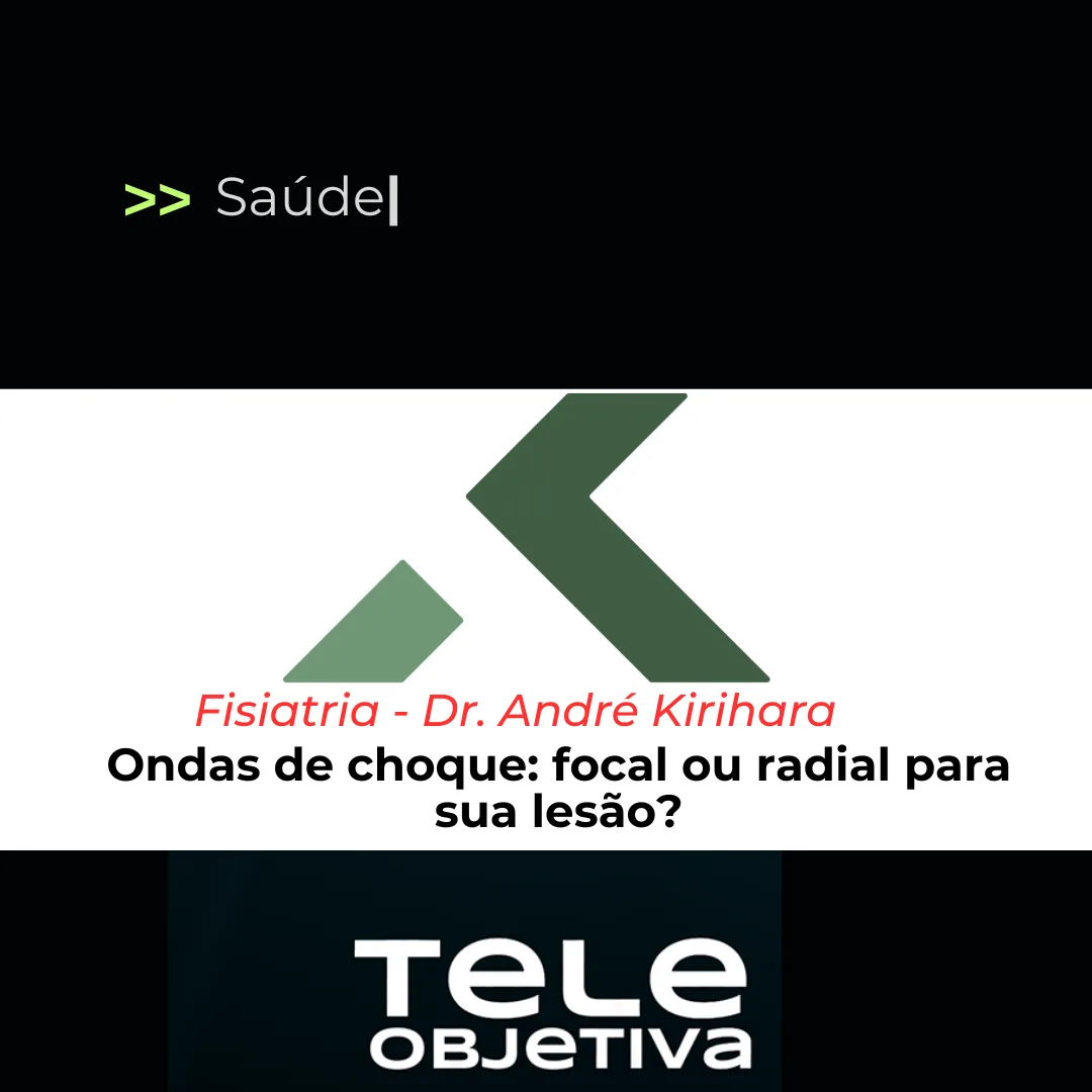 Onda de choque: focal ou radial para sua lesão?